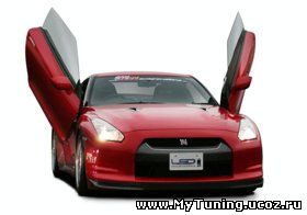 Nissan GT-R с пакетом Flügeltürbeschläge