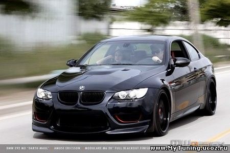 Купе BMW M3 Darth Maul от MW Design ждет плохих парней