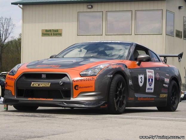 Nissan GT-R 2009 в гонках One Lap of America